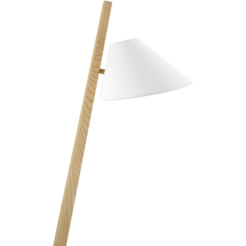 Lampe sur pied Vello, Brun