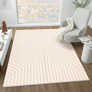 Tapis moderne à motif géométrique