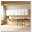 Armoire de rangement murale empilable de conception robuste