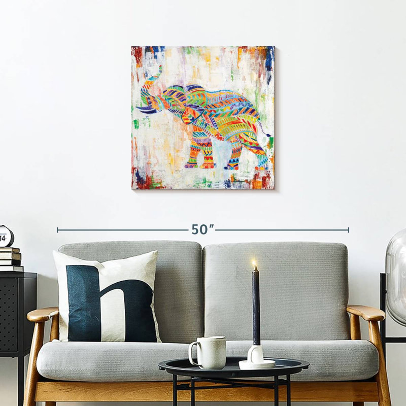 Brampt Magical Elephant, 24" H x 24" W