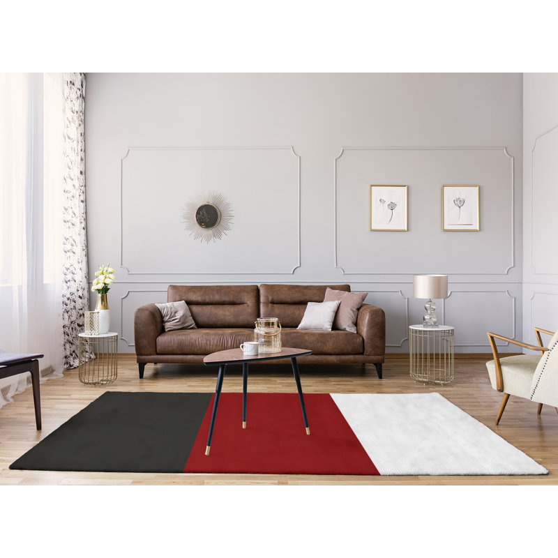 Chenille Indoor Rug, Rectangle 4' x 6'
