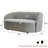 Cleaven 68'' Wide Boucle Upholstered Loveseat Sofa-608152736
