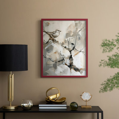 ANIMALS Series LXV III - reproduction encadrée de qualité supérieure - prête à être accrochée - aucun clou requis