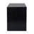 Black Wood-Look End Table, 14" Wide, And Lightweight, Indoor Outdoor Use Color, X 18", Wood-Like Appearance,