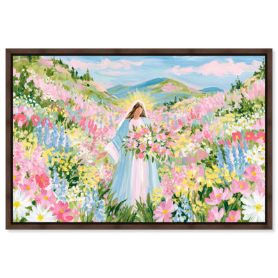 «Heavenly Bride II», reproduction sur toile encadrée par Evelyn