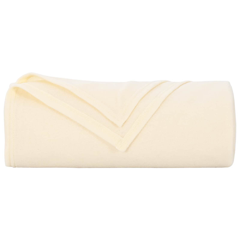 5.5-51 Throw Blanket, Cream, 280cm x 210cm