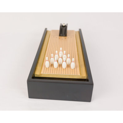 Jeu de bol à plateau de bureau