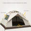 Tente de camping automatique pour 4 personnes