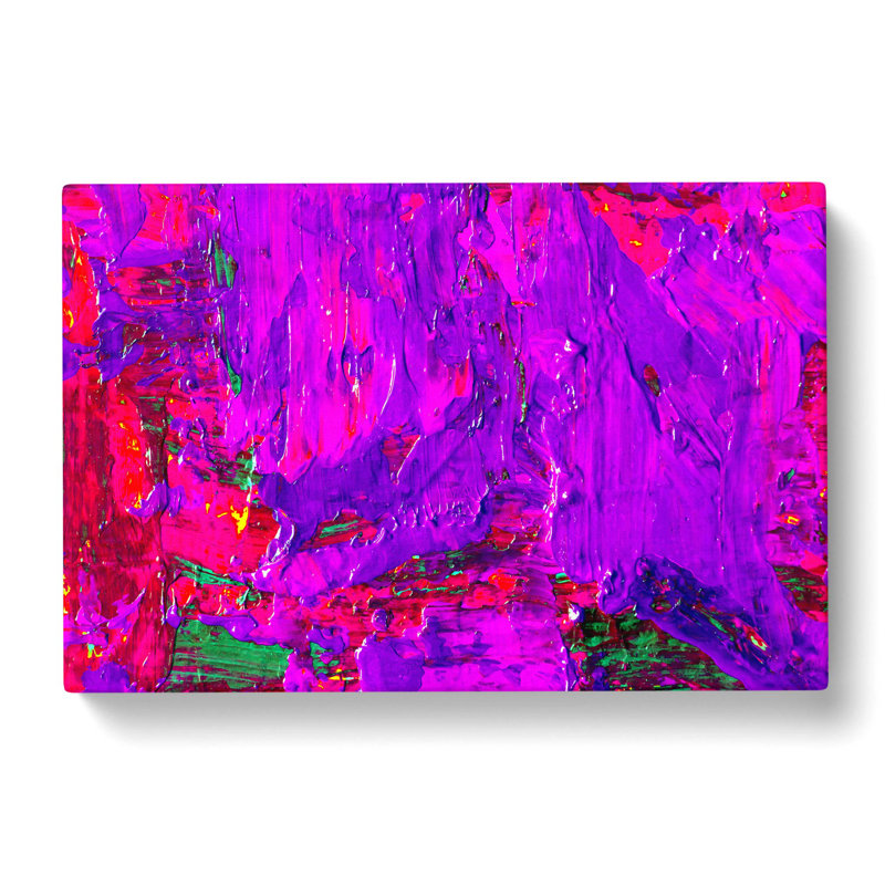 Abstract Art Painting Vol.103 by S.Johnson - Wrapped Canvas Painting, 40cm H x 60cm W x 3cm D