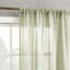 Panneau de rideau transparent avec passe-tringle 100% coton Wayfair Basics®-101482028-87814702