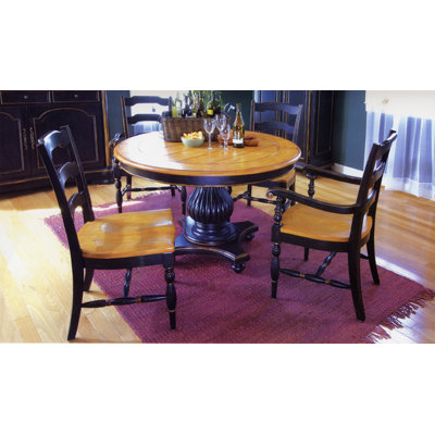 Spinks 4 - Person Pedestal Dining Set