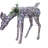 Frosted Feeding Doe Lighted Display