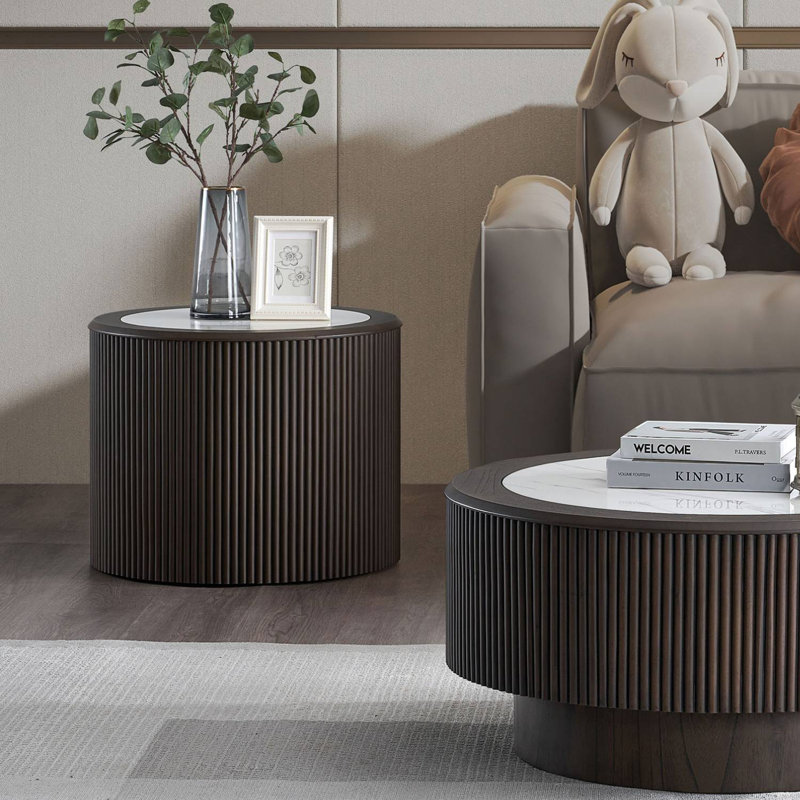 Pattern Round Coffee Table
