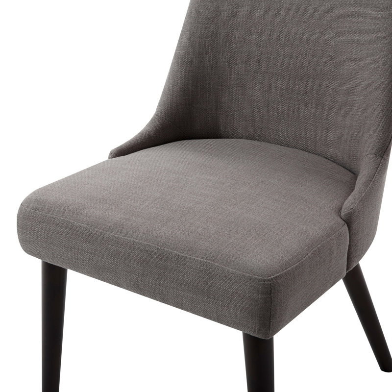 Brisny 19.3'' H Fabric Upholstered Side Chair, Flint Gray