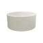 Table basse 35,83 po à rayures ondulées élégantes et minimalistes, table basse ronde moderne