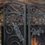 Almaden Iron Fireplace Screen-1571029020