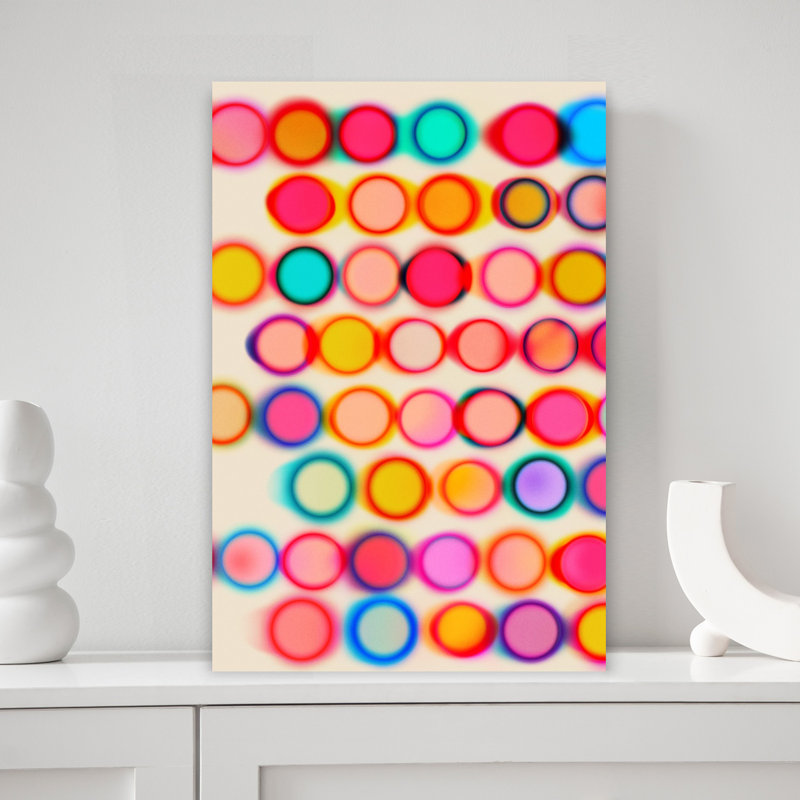 Art contemporain contemporain abstrait, H 18 po x l 12 po