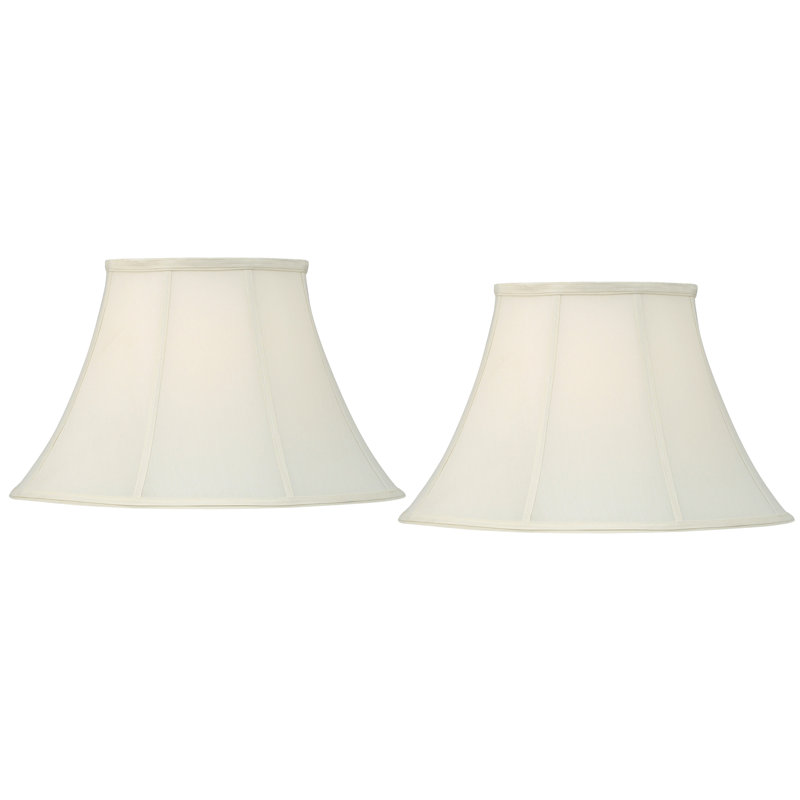 11 in. H x 18 in. W Silk Bell Lamp Shade