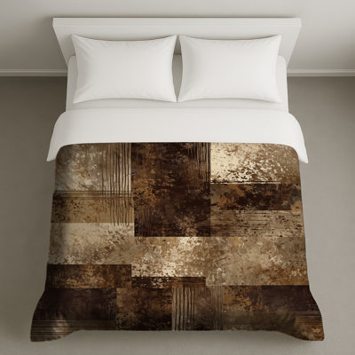 Abstract Earth Tones Duvet Covers