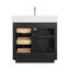 Ensemble de meuble-lavabo simple 36 "avec miroir Adela-340914514-340914515-340914512