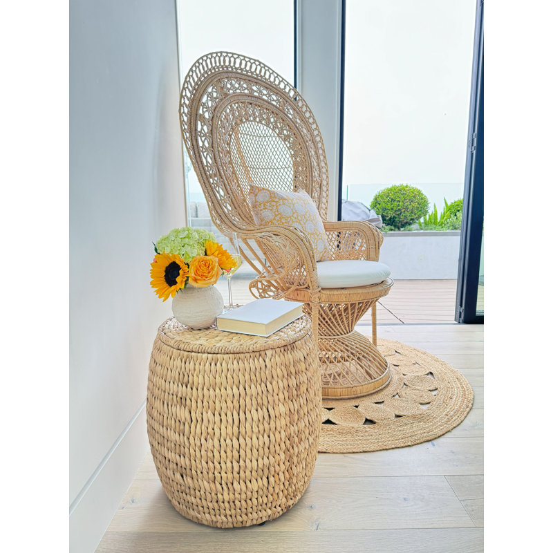 Tabouret et table d'appoint Barrel Sea Grass
