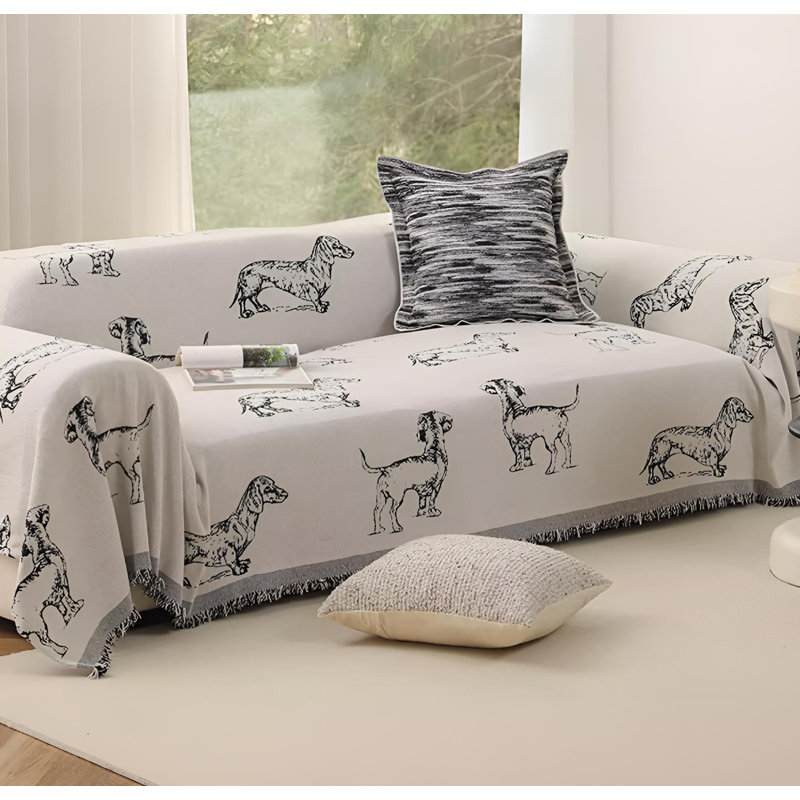 Sofa Slipcover, 102.36" W x 70.86" D