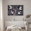 «Goose Illusion Tree Branches Retro Decor», impression sur toile encadrée-109881571-109881567