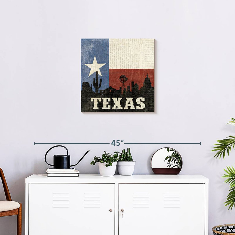 Borges Texas, 20" H x 20" W
