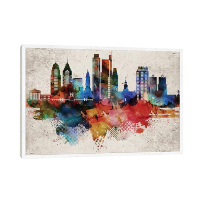 Philadelphia Abstract - Print on Canvas
