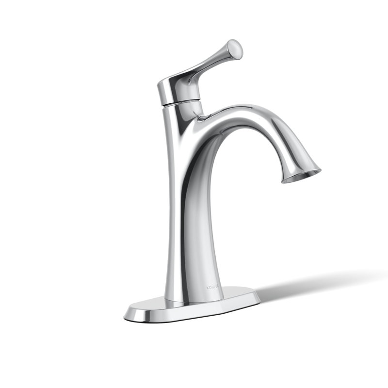 Buckley Single-Handle Bathroom Sink Faucet, 1.0 Gpm, Polished Chrome, 1 GPM