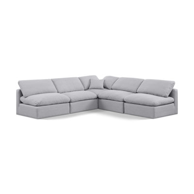 Itala Upholstered L-Shaped Sectional Reversible