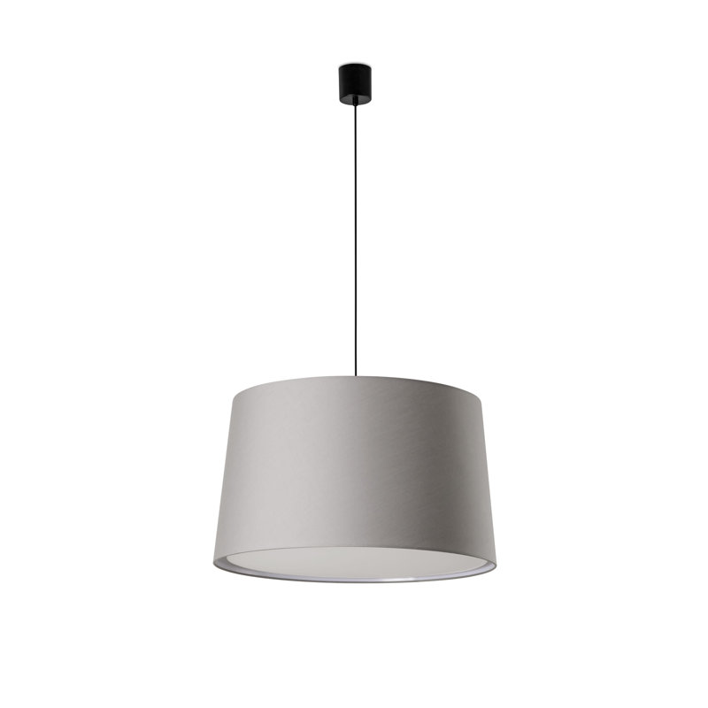Windsor 3 - Light LED Pendant, Black;Gray