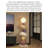 Minimalist Resin and PC Floor Lamp