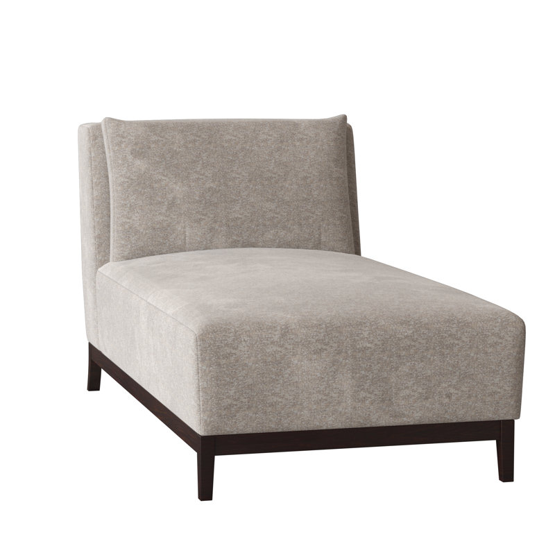 Barton Chaise Lounge, Black Walnut, Emily Slate