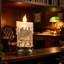 Christmas Musical Snow Globe Lantern with Timer & LED Glitter