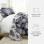 Ensemble de courtepointe légère - couvre-lit matelassé toutes saisons - bouquet vieilli-105628186-105628189