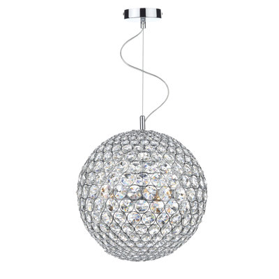 Hayley 5 - Light Crystal Chandelier