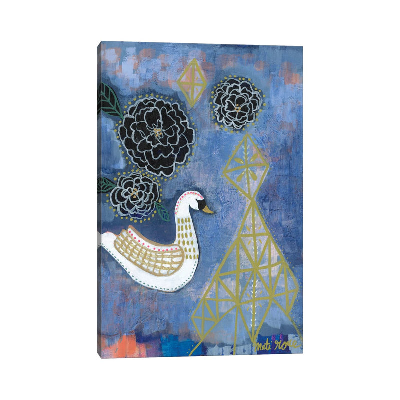 Sariah Swan by Mati Rose - Wrapped Canvas Print, 26" H x 18" W, Wrapped Canvas