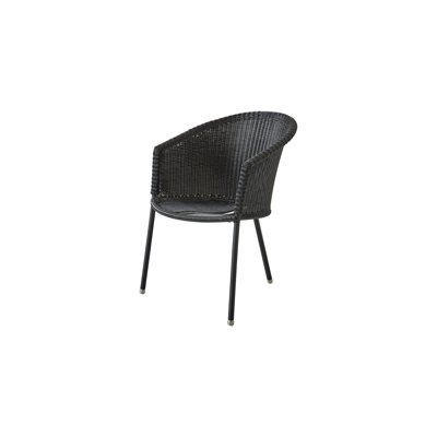 Trinity Wicker Patio Dining Armchair with Cushion