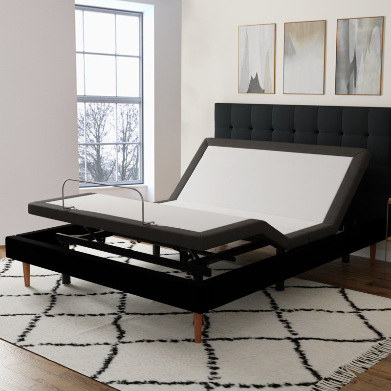 Poughkeepsie 15" Adjustable bed base With Zero gravity, Head and foot incline, Wireless remote, Twin XL