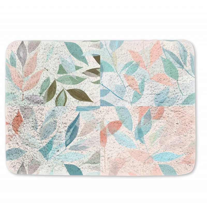 Chyler Microfiber / Microsuede Non-Slip Bath Mat, 17" W x 24" L