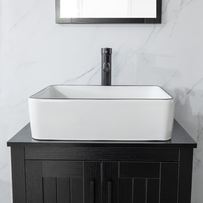 Ceramic Bathroom vessel Sink