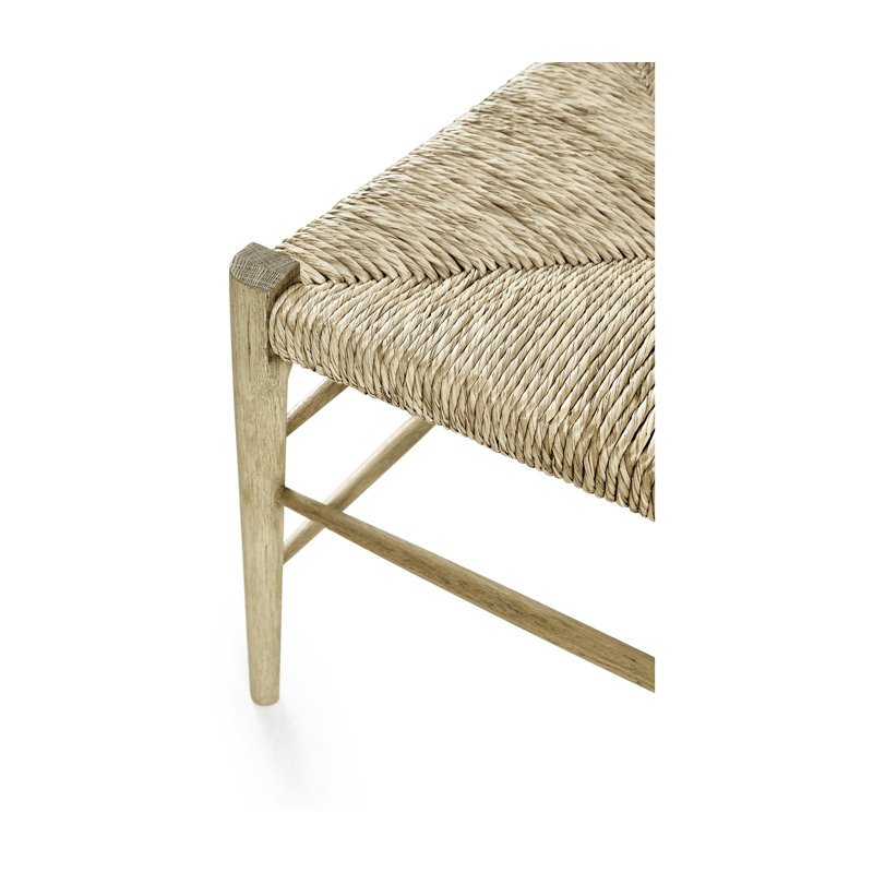 Doppler Upholstered Dining Chair, Stripped Oak