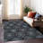 Sharinda Washable Damask Indoor / Outdoor Rug-1652596619