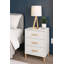 Riol 48cm W Manufactured Wood Bedside Table