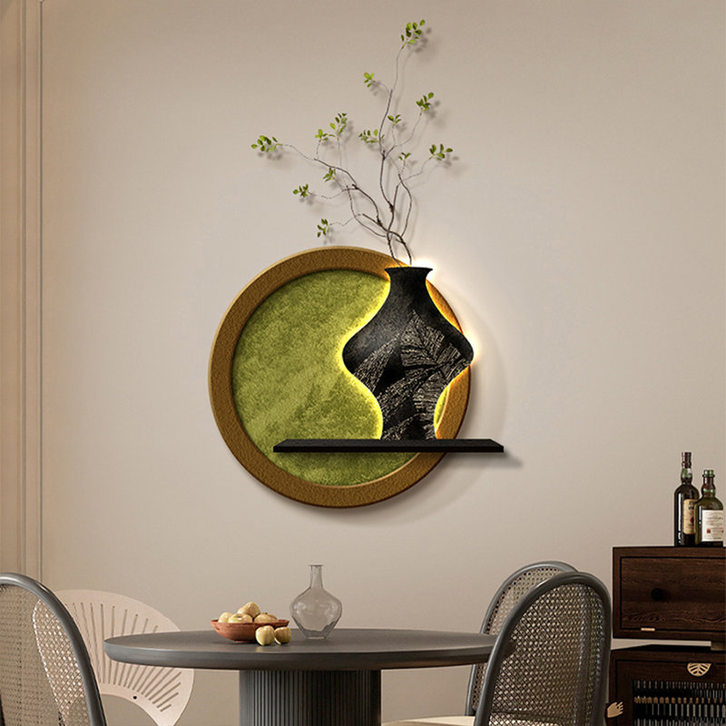 Peinture décorative de style médiéval pour restaurant avec tablette en grès rétro français en trois dimensions