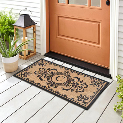 Schuster Personalizable Non-Slip Outdoor Doormat
