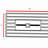 Smoked Glass Metal Rectangular Fire Pit-1206851565