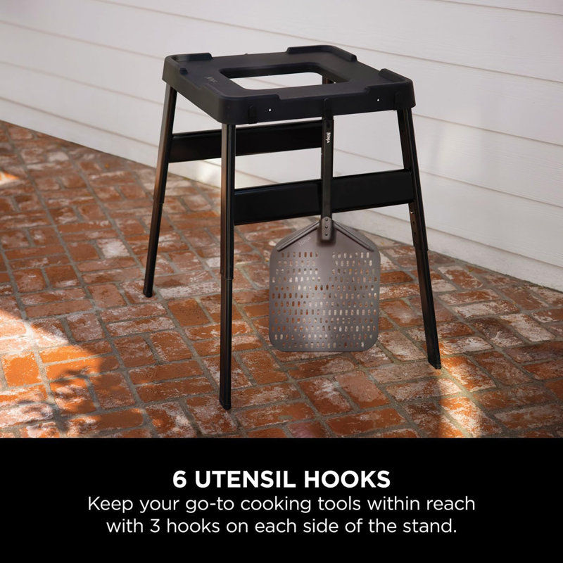 Ninja Woodfire Universal Adjustable Stand & Side Table - 4718J800EUUK
