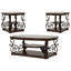 Ensemble de table basse et de table de bout 3 pièces Arrize